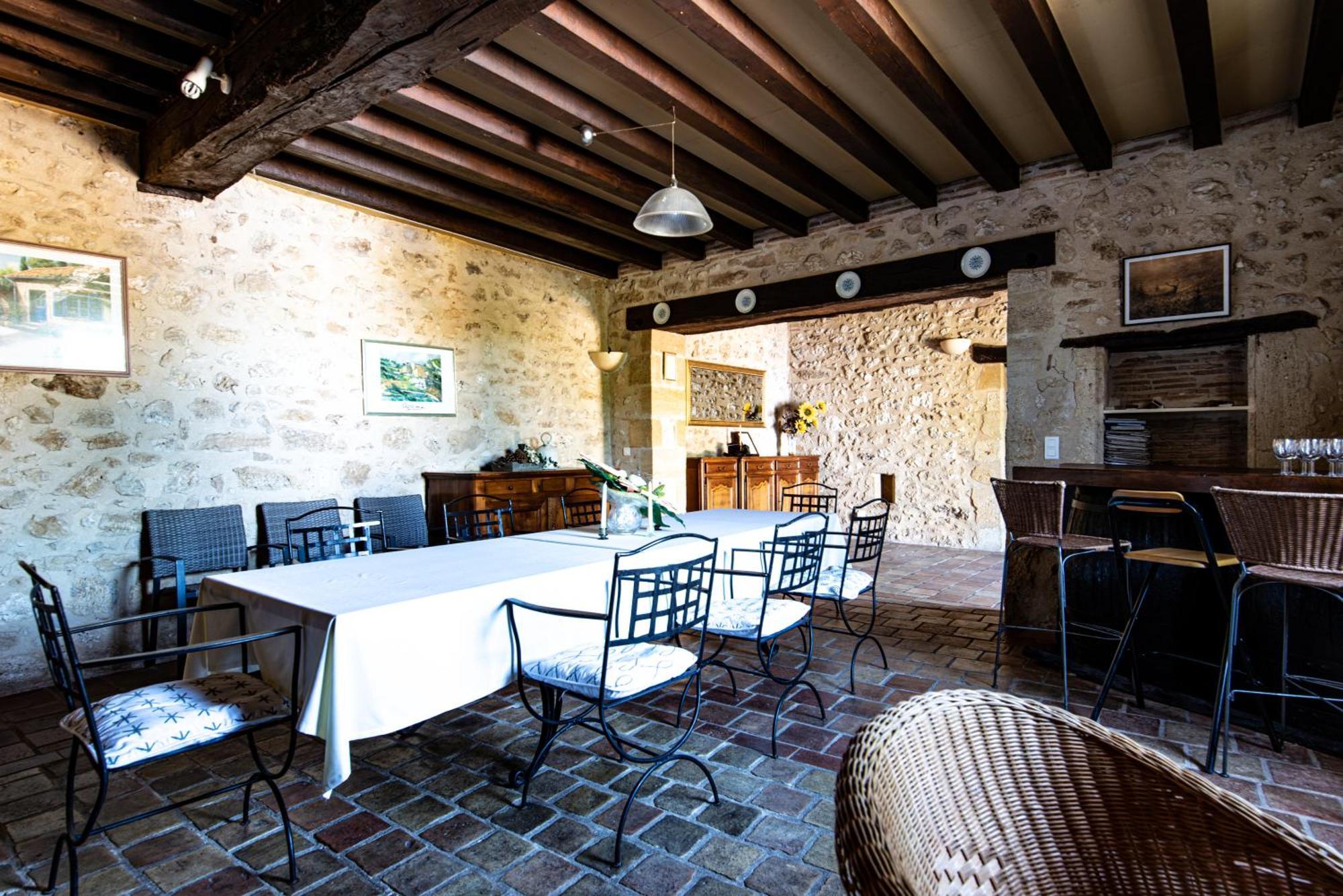 Vila Refuge De Perreau Saint-Michel-de-Montaigne Exteriér fotografie